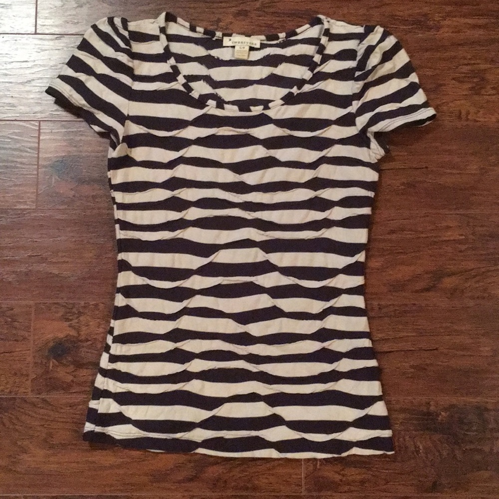Fitted ribbed top